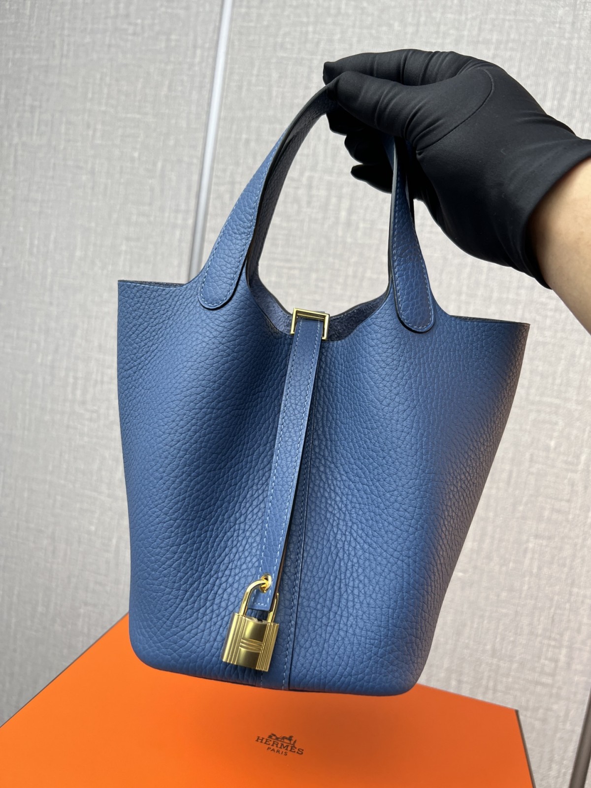 Shebag fully handmade Hermes Picotin 18 bag in togo blue review (2025 Feb updated)-Best Quality Fake designer Bag Review, Replica designer bag ru