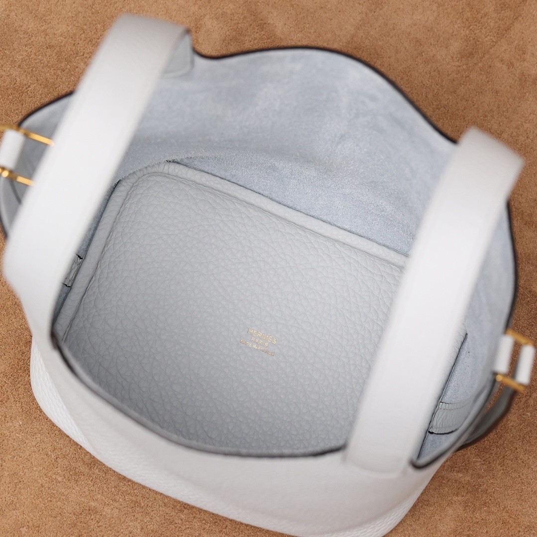 Shebag Fully handmade Hermes Picotin 18 bag in togo white reivew (2025 Feb updated)-Best Quality Fake designer Bag Review, Replica designer bag ru Shebag Fully handmade Hermes Picotin 18 bag in togo white reivew (2025 Feb updated)-Best Quality Fake designer Bag Review, Replica designer bag ru