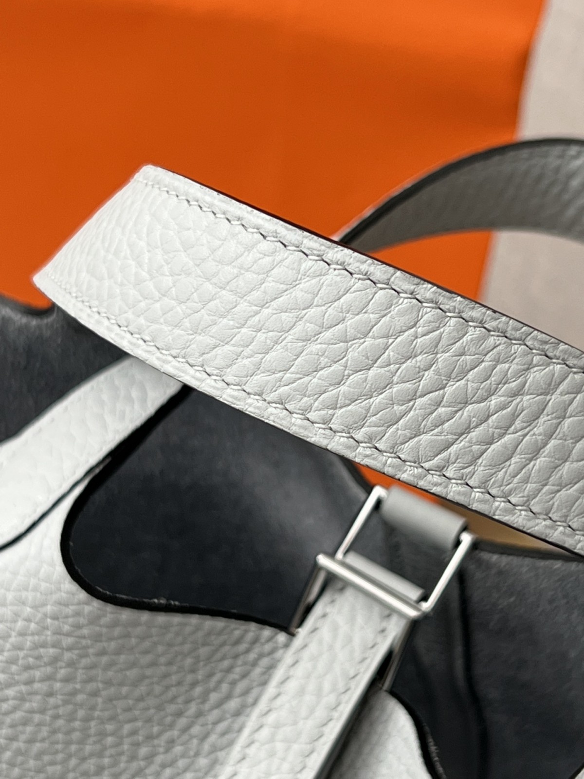 Shebag fully handmade Hermes Picotin 18 bag in white togo silver hardware(2025 Feb updated)-Best Quality Fake designer Bag Review, Replica designer bag ru