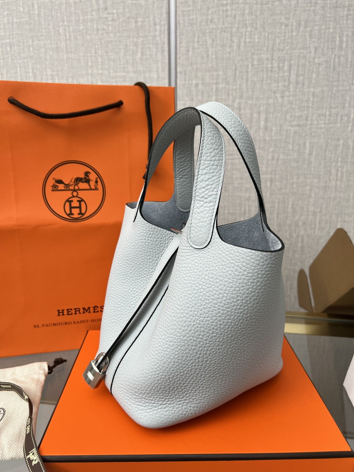 Shebag fully handmade Hermes Picotin 18 bag in white togo silver hardware(2025 Feb updated)-Best Quality Fake designer Bag Review, Replica designer bag ru
