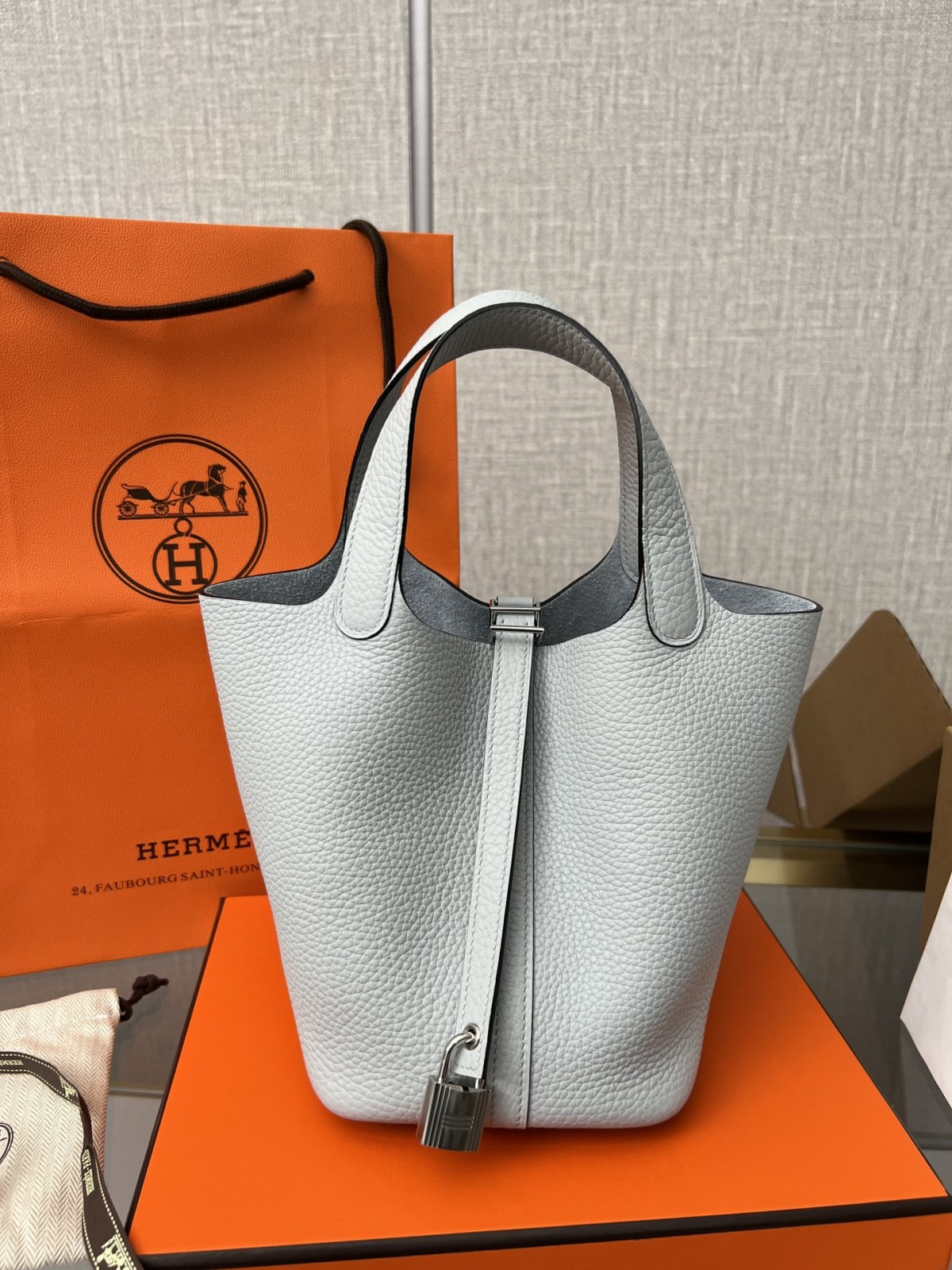 Shebag fully handmade Hermes Picotin 18 bag in white togo silver hardware(2025 Feb updated)-Best Quality Fake designer Bag Review, Replica designer bag ru