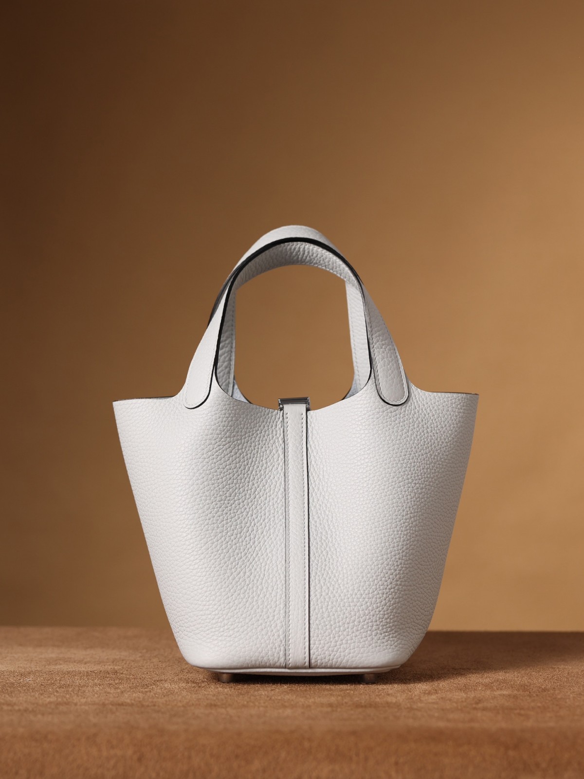 Shebag fully handmade Hermes Picotin 18 bag in white togo silver hardware(2025 Feb updated)-Best Quality Fake designer Bag Review, Replica designer bag ru