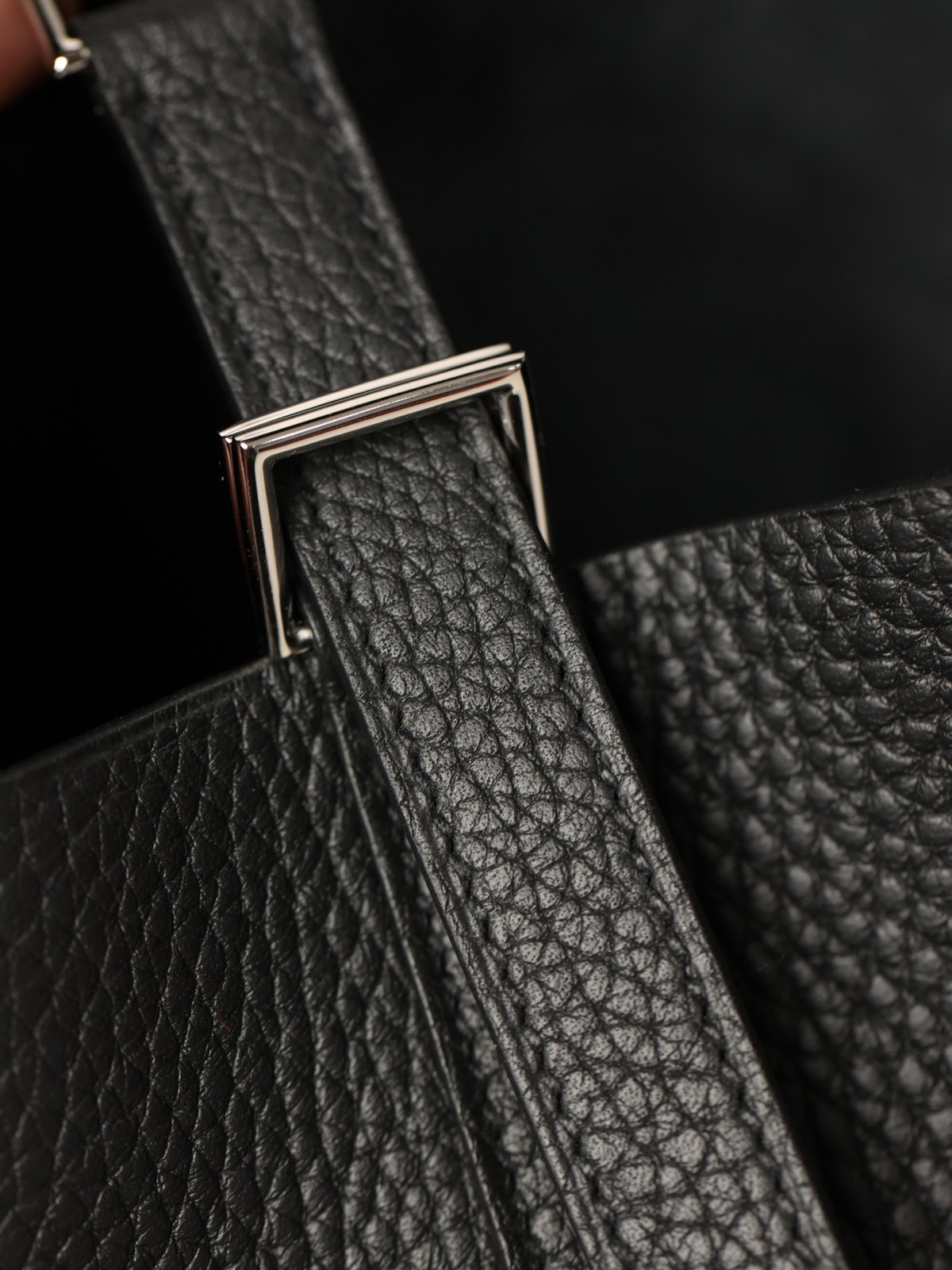 Shebag fully handmade Hermes Picotin 18 bag black togo silver (2025 Feb updated)-Best Quality Fake designer Bag Review, Replica designer bag ru