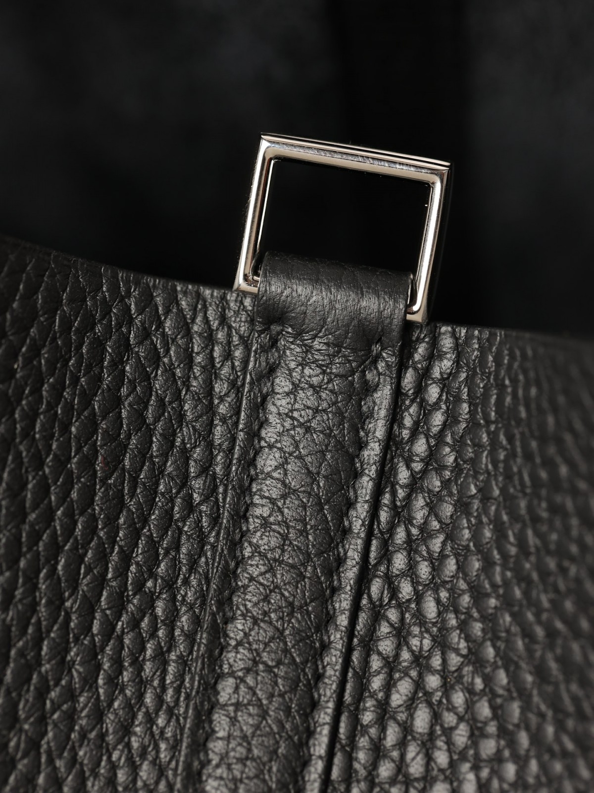Shebag fully handmade Hermes Picotin 18 bag black togo silver (2025 Feb updated)-Best Quality Fake designer Bag Review, Replica designer bag ru