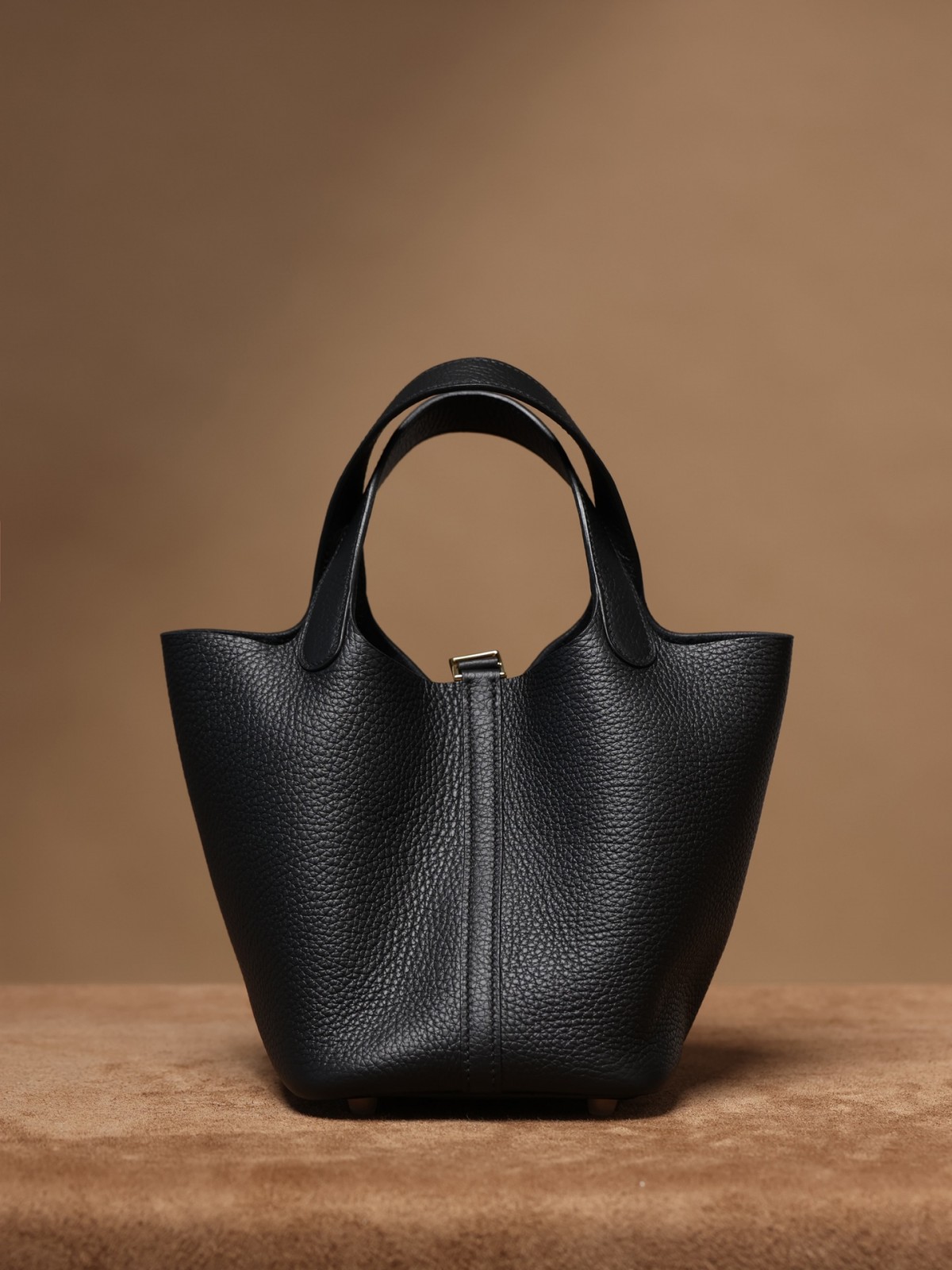 Shebag fully handmade Hermes Picotin 18 bag black togo silver (2025 Feb updated)-Best Quality Fake designer Bag Review, Replica designer bag ru