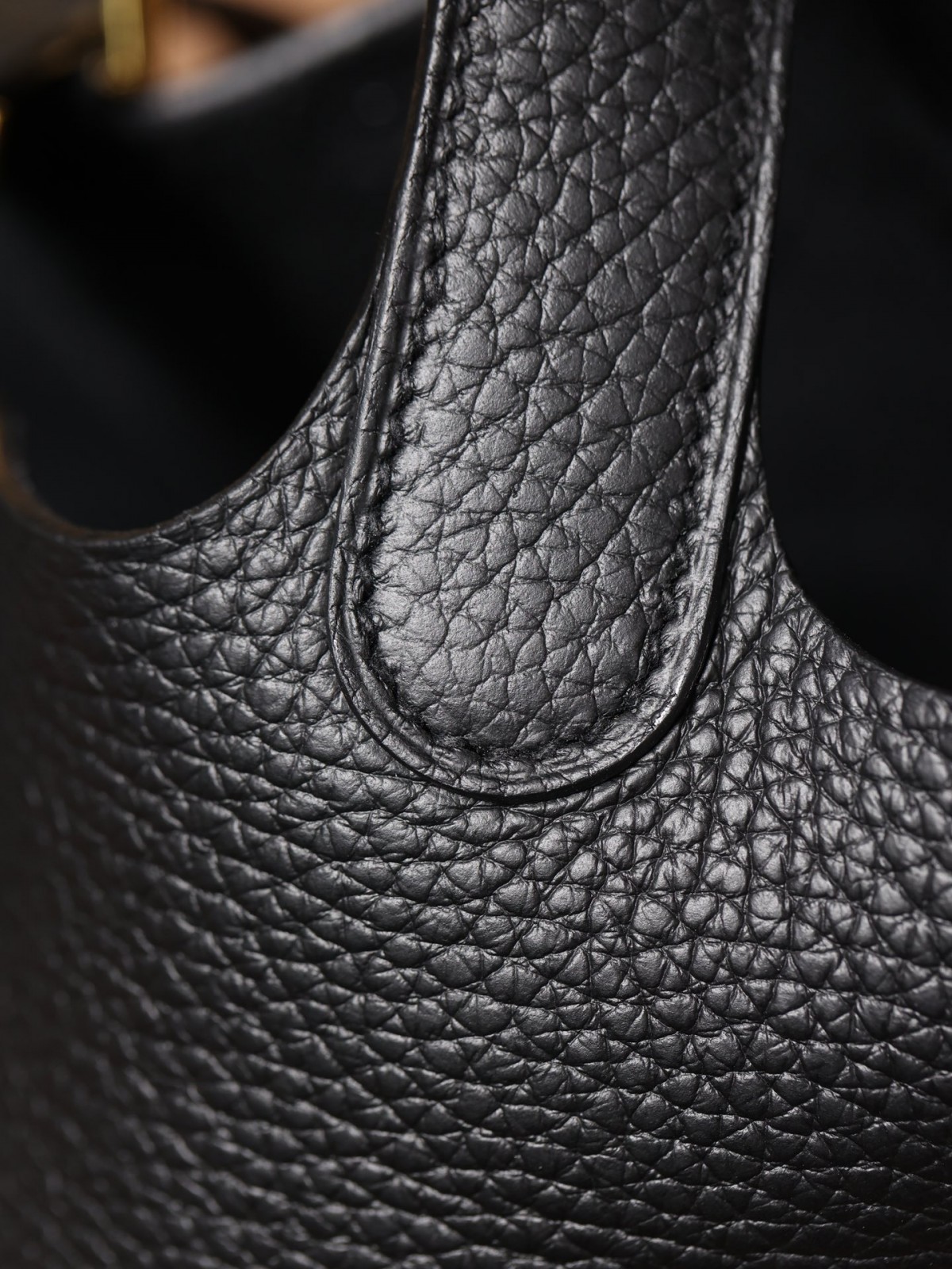 Shebag fully handmade Hermes Picotin 18 bag black togo silver (2025 Feb updated)-Best Quality Fake designer Bag Review, Replica designer bag ru