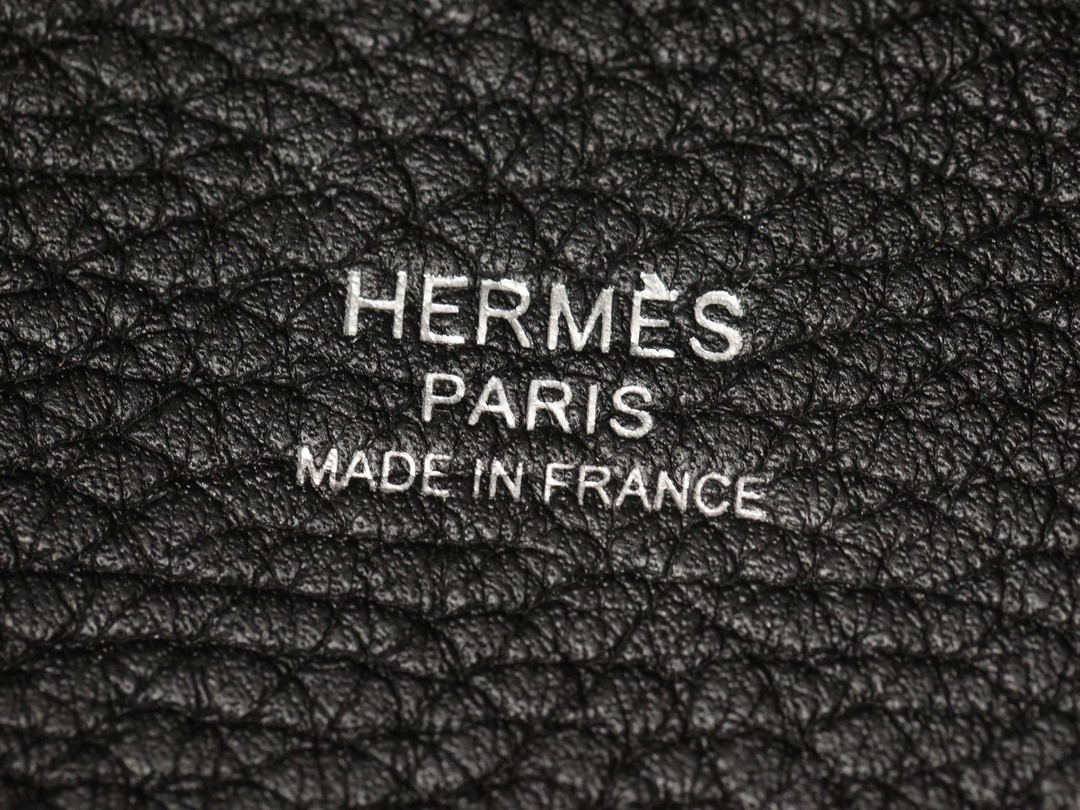 Shebag fully handmade Hermes Picotin 18 bag black togo silver (2025 Feb updated)-Best Quality Fake designer Bag Review, Replica designer bag ru