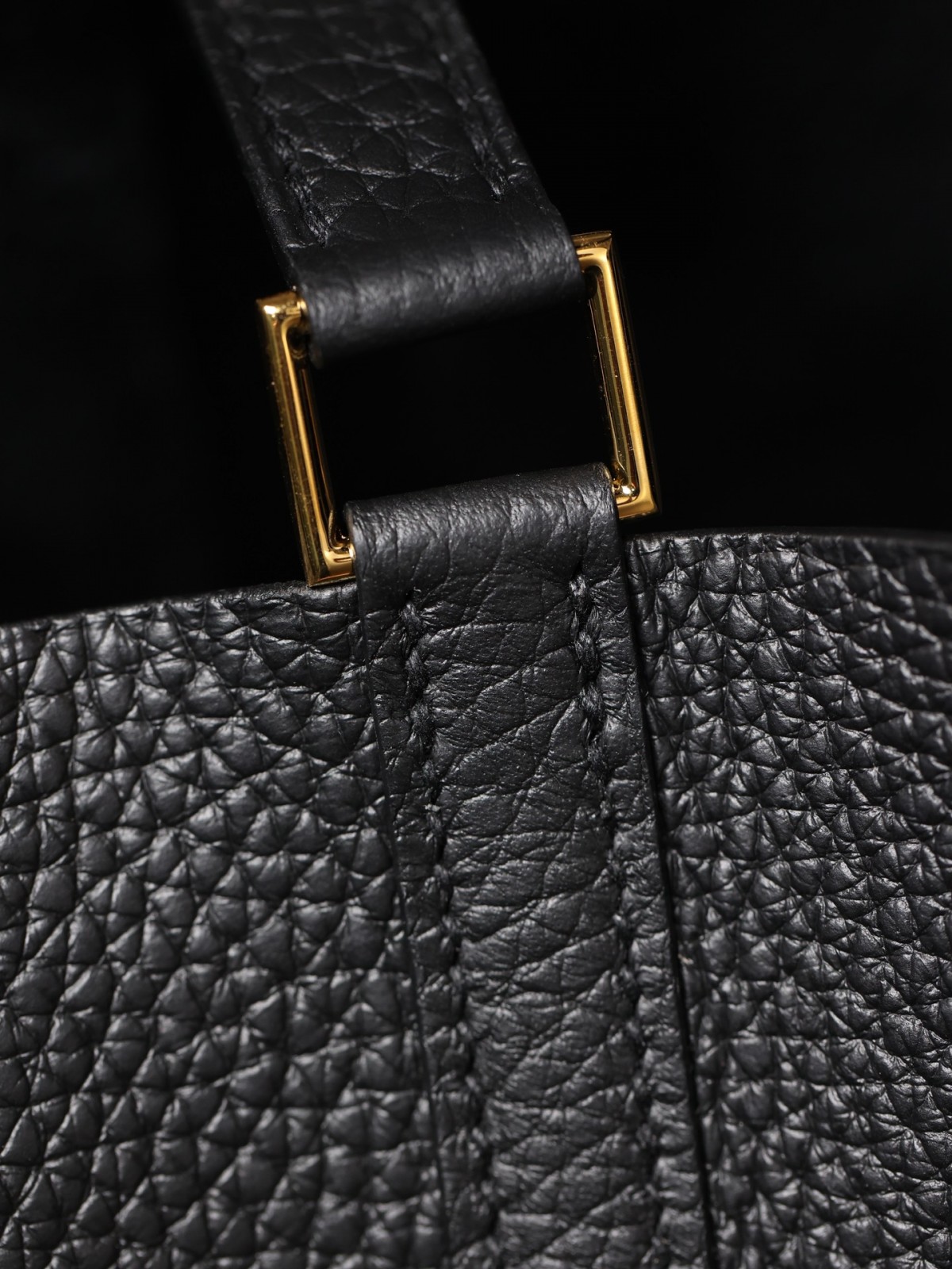 Shebag fully handmade Hermes Picotin 18 bag black togo silver (2025 Feb updated)-Best Quality Fake designer Bag Review, Replica designer bag ru