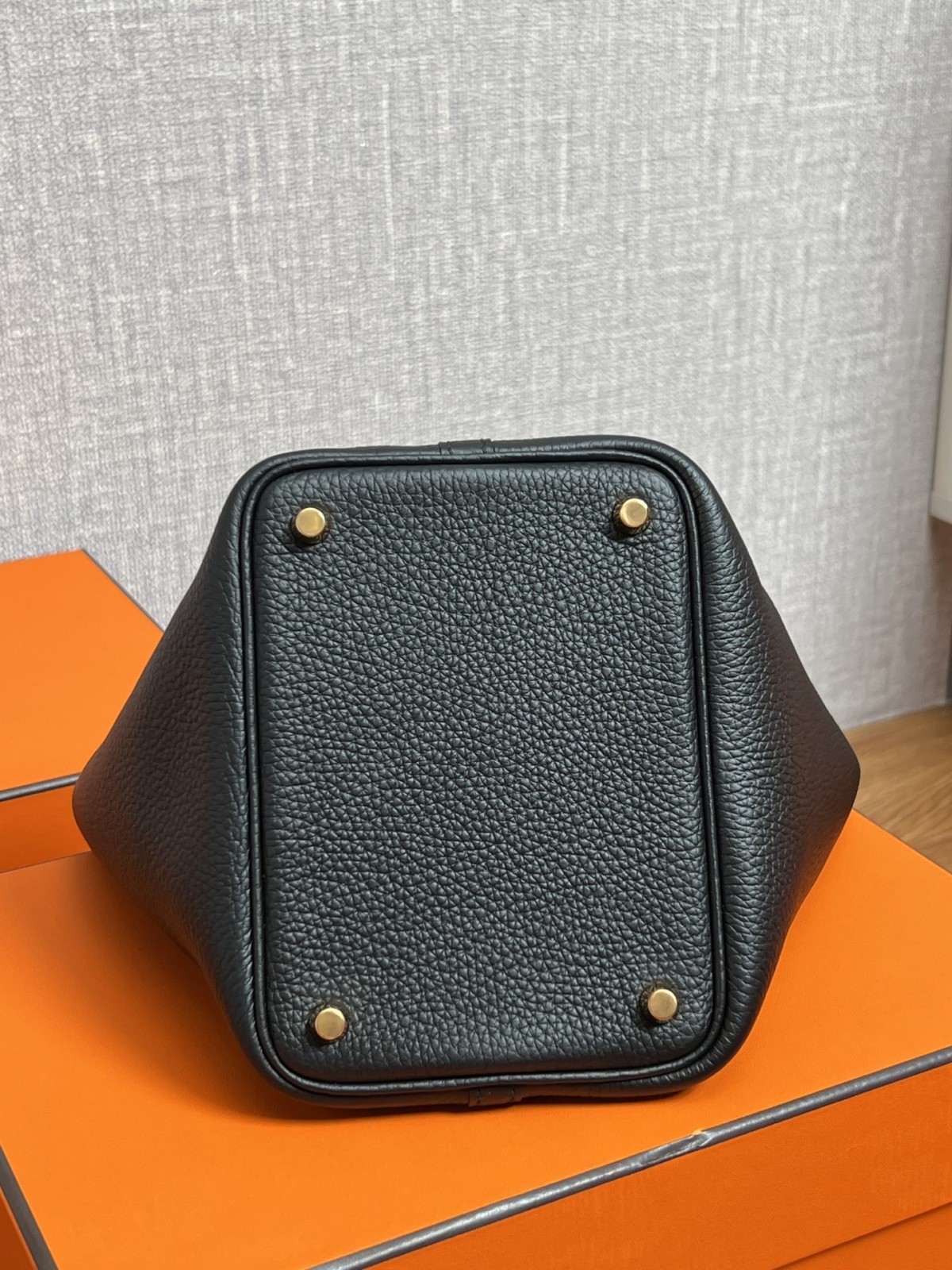 Shebag fully handmade Hermes Picotin 18 bag black togo silver (2025 Feb updated)-Best Quality Fake designer Bag Review, Replica designer bag ru