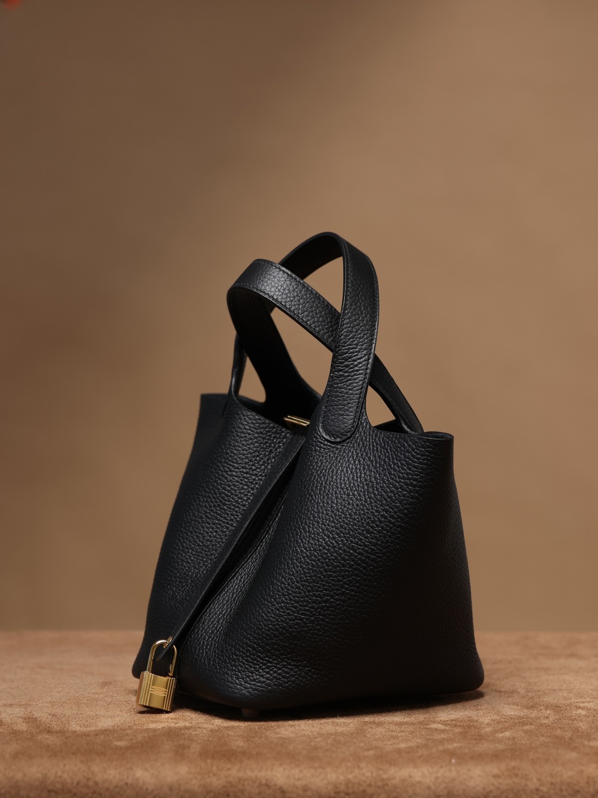 Shebag fully handmade Hermes Picotin 18 bag black togo silver (2025 Feb updated)-Best Quality Fake designer Bag Review, Replica designer bag ru