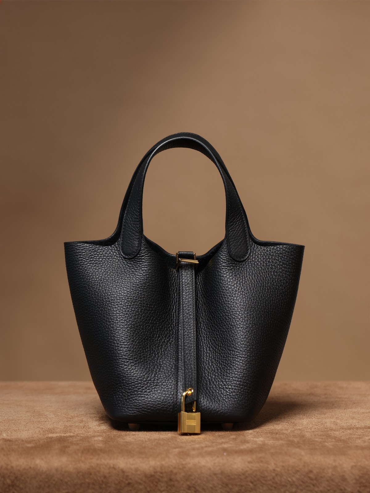 Shebag fully handmade Hermes Picotin 18 bag black togo silver (2025 Feb updated)-Best Quality Fake designer Bag Review, Replica designer bag ru