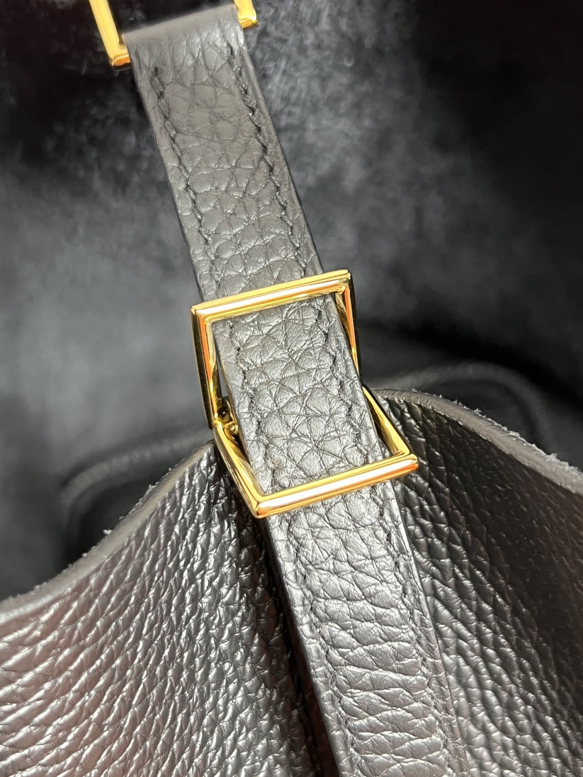 Shebag fully handmade Hermes Picotin 18 bag black togo silver (2025 Feb updated)-Best Quality Fake designer Bag Review, Replica designer bag ru