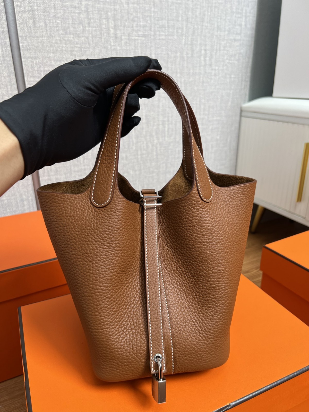 Shebag fully handmade Hermes Picotin 18 bag in brown gold (2025 Feb updated)-Best Quality Fake designer Bag Review, Replica designer bag ru Shebag fully handmade Hermes Picotin 18 bag in brown gold (2025 Feb updated)-Best Quality Fake designer Bag Review, Replica designer bag ru