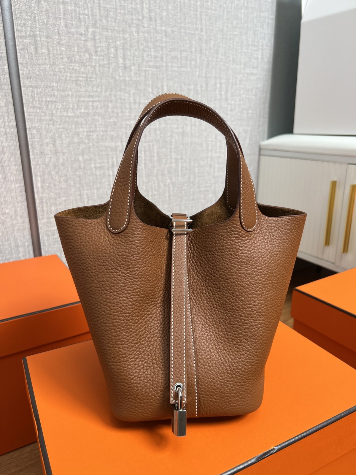 Shebag fully handmade Hermes Picotin 18 bag in brown gold (2025 Feb updated)-Best Quality Fake designer Bag Review, Replica designer bag ru Shebag fully handmade Hermes Picotin 18 bag in brown gold (2025 Feb updated)-Best Quality Fake designer Bag Review, Replica designer bag ru