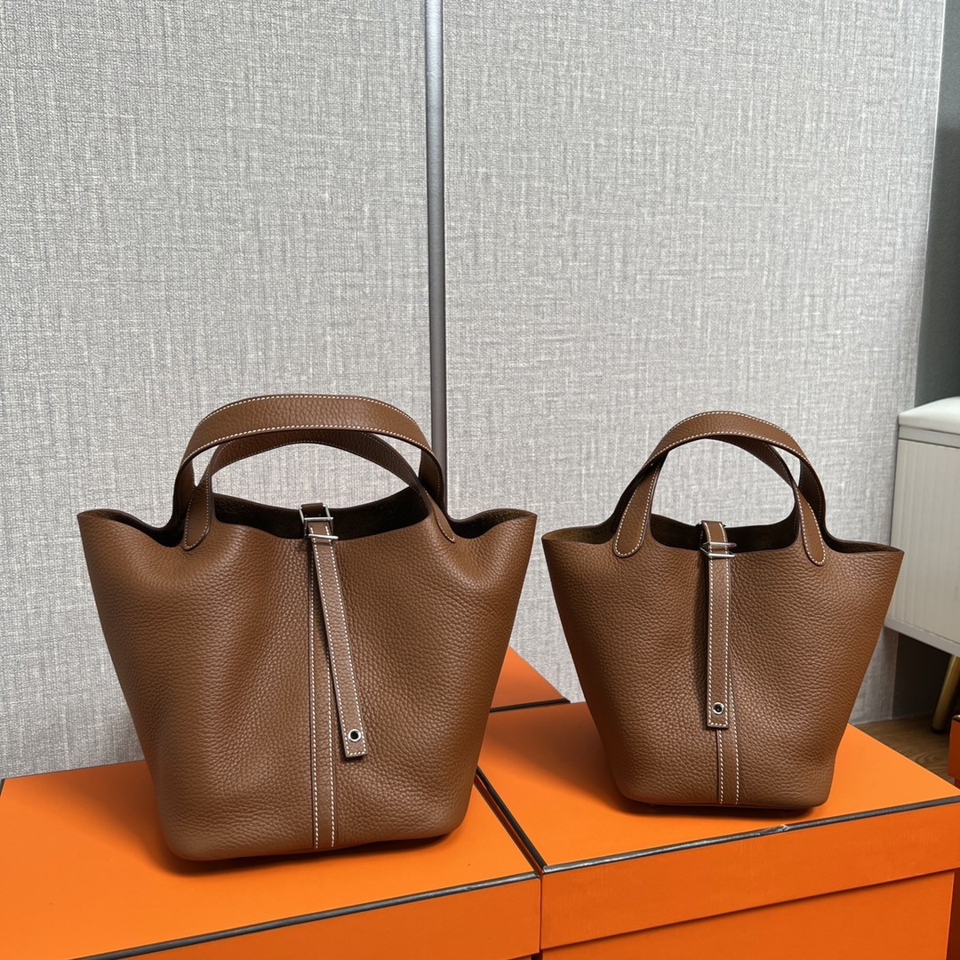 Shebag fully handmade Hermes Picotin 18 bag in brown gold (2025 Feb updated)-Best Quality Fake designer Bag Review, Replica designer bag ru Shebag fully handmade Hermes Picotin 18 bag in brown gold (2025 Feb updated)-Best Quality Fake designer Bag Review, Replica designer bag ru