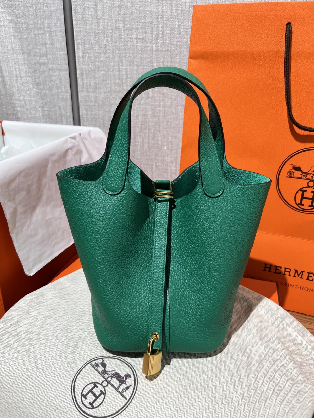Shebag fully handmade Hermes Picotin 18 bag in green togo review (2025 Feb updated)-Best Quality Fake designer Bag Review, Replica designer bag ru Shebag fully handmade Hermes Picotin 18 bag in green togo review (2025 Feb updated)-Best Quality Fake designer Bag Review, Replica designer bag ru