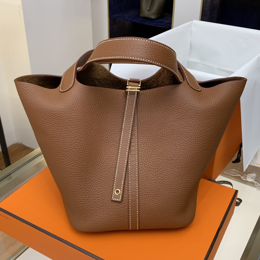 Shebag fully handmade Hermes Picotin 22 bag in brown togo review (2025 Feb updated)-Best Quality Fake designer Bag Review, Replica designer bag ru Shebag fully handmade Hermes Picotin 22 bag in brown togo review (2025 Feb updated)-Best Quality Fake designer Bag Review, Replica designer bag ru