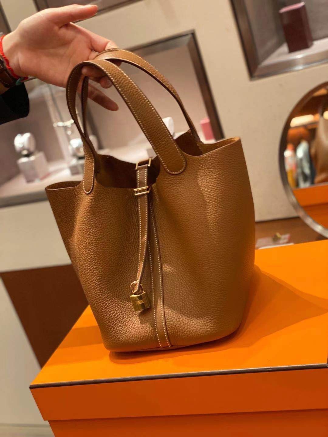 Shebag fully handmade Hermes Picotin 22 bag in brown togo review (2025 Feb updated)-Best Quality Fake designer Bag Review, Replica designer bag ru Shebag fully handmade Hermes Picotin 22 bag in brown togo review (2025 Feb updated)-Best Quality Fake designer Bag Review, Replica designer bag ru