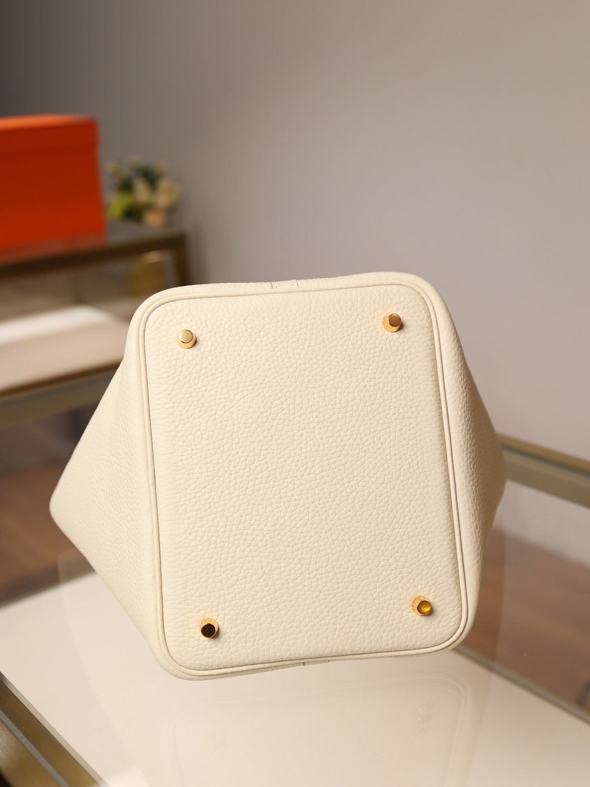 Shebag fully handmade Hermes Picotin 22 bag in cream white togo review (2025 Feb updated)-Best Quality Fake designer Bag Review, Replica designer bag ru