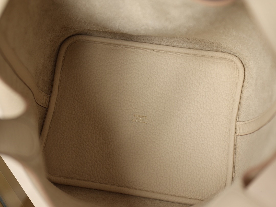 Shebag fully handmade Hermes Picotin 22 bag in cream white togo review (2025 Feb updated)-Best Quality Fake designer Bag Review, Replica designer bag ru
