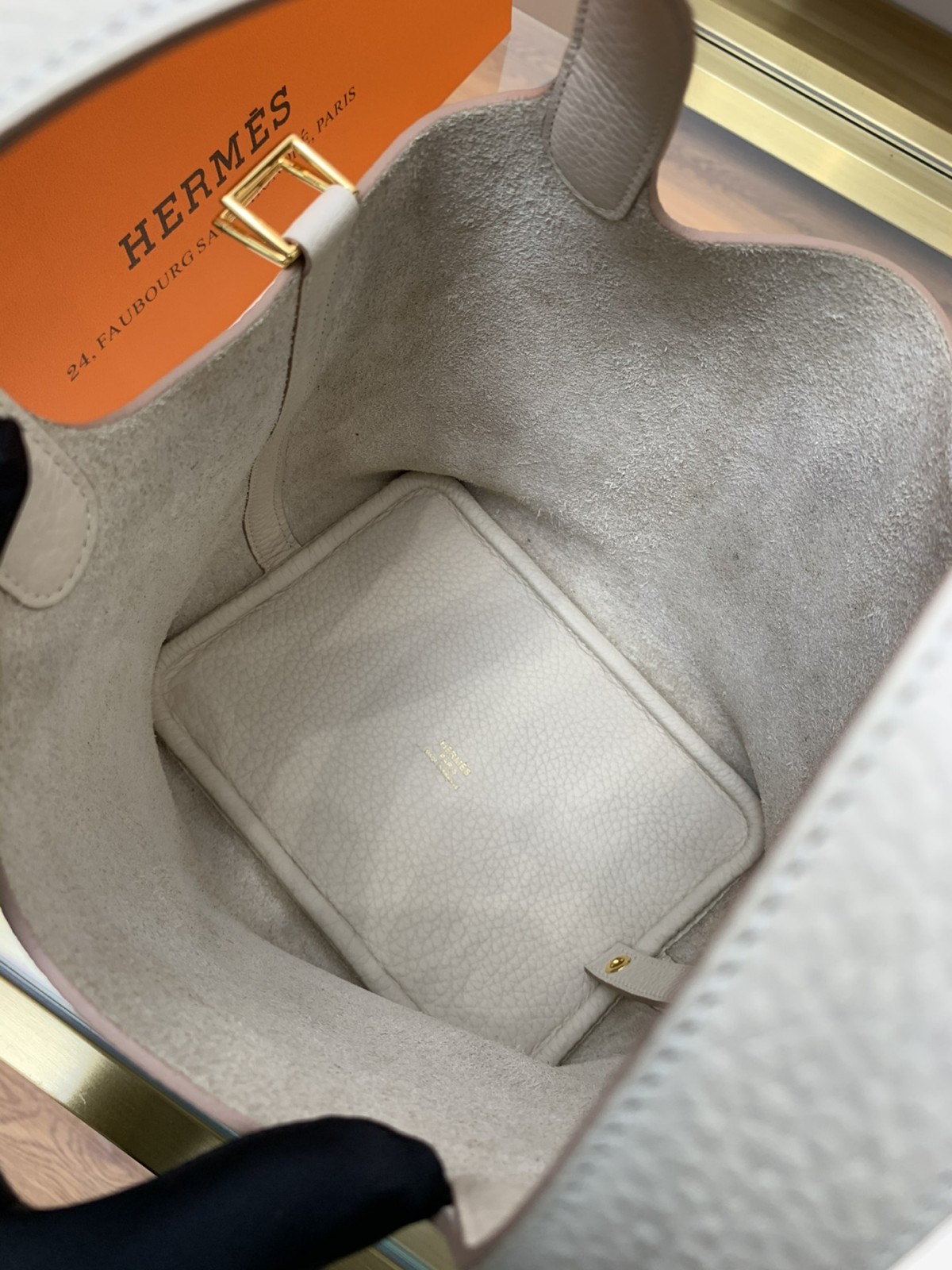 Shebag fully handmade Hermes Picotin 22 bag in cream white togo review (2025 Feb updated)-Best Quality Fake designer Bag Review, Replica designer bag ru
