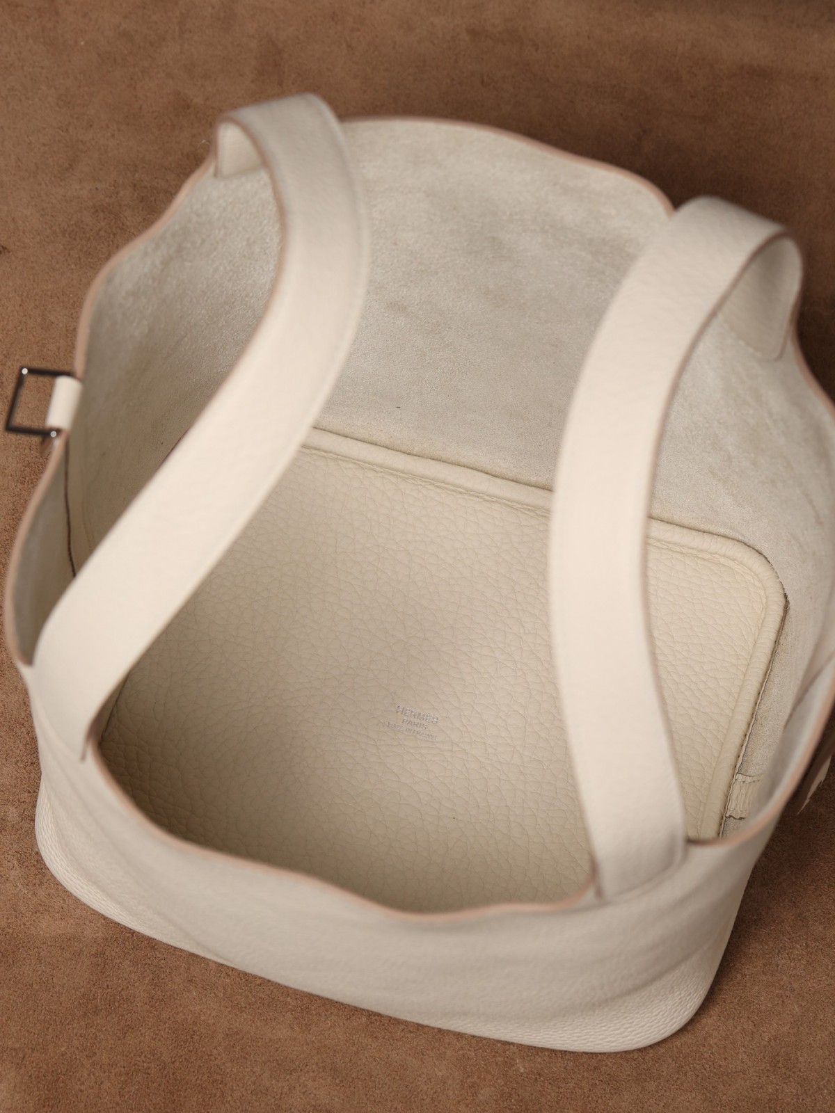 Shebag fully handmade Hermes Picotin 22 bag in cream white togo review (2025 Feb updated)-Best Quality Fake designer Bag Review, Replica designer bag ru