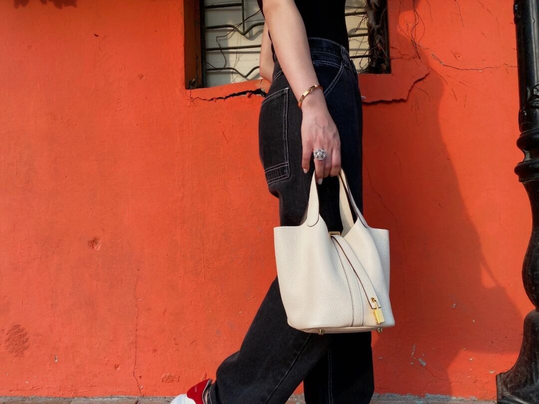 Shebag fully handmade Hermes Picotin 22 bag in cream white togo review (2025 Feb updated)-Best Quality Fake designer Bag Review, Replica designer bag ru
