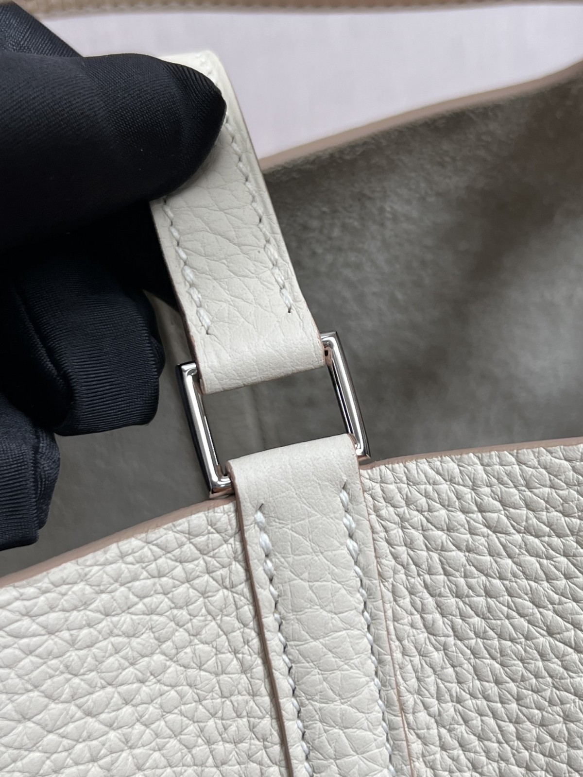 Shebag fully handmade Hermes Picotin 22 bag in cream white togo review (2025 Feb updated)-Best Quality Fake designer Bag Review, Replica designer bag ru