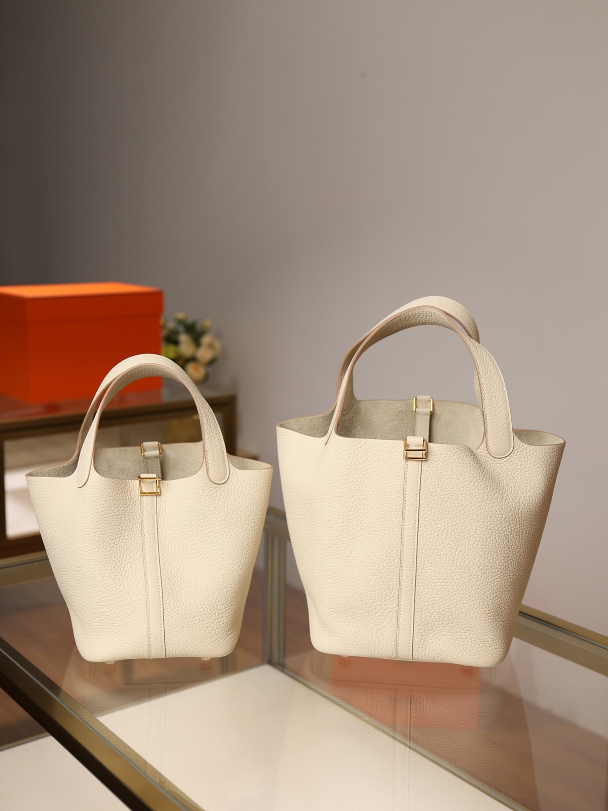 Shebag fully handmade Hermes Picotin 22 bag in cream white togo review (2025 Feb updated)-Best Quality Fake designer Bag Review, Replica designer bag ru