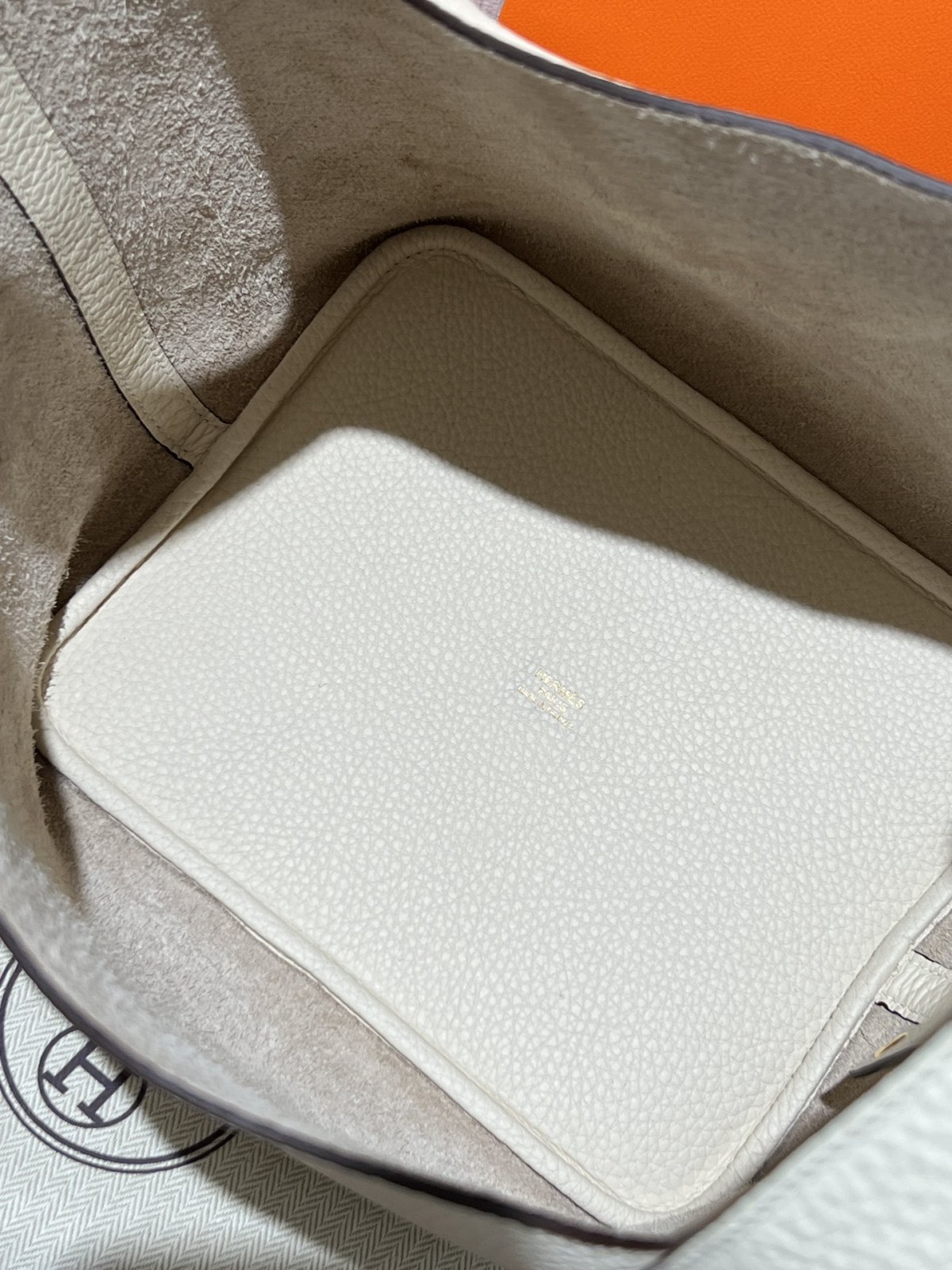 Shebag fully handmade Hermes Picotin 22 bag in cream white togo leather review silver (2025 Feb updated)-Best Quality Fake designer Bag Review, Replica designer bag ru