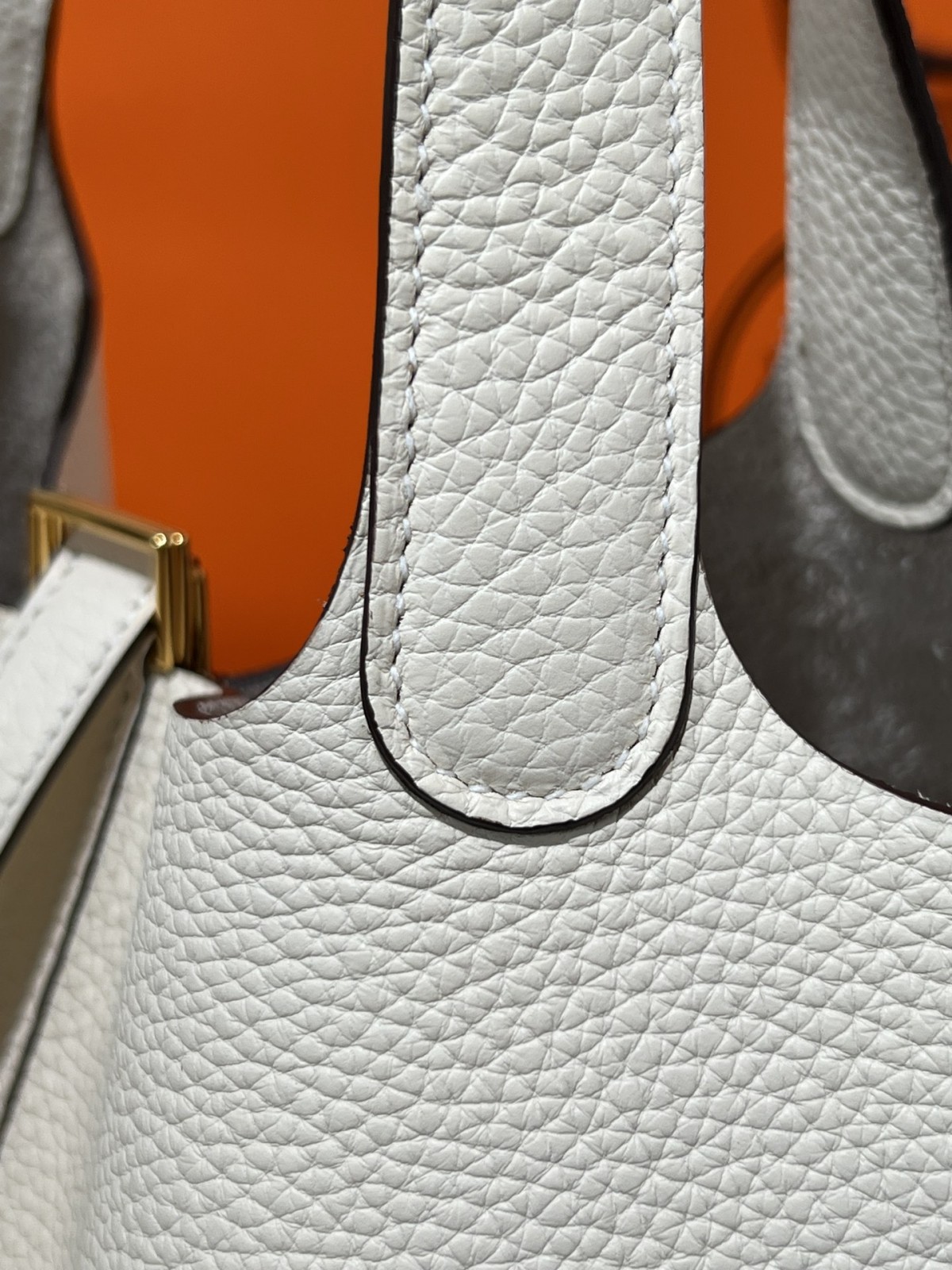 Shebag fully handmade Hermes Picotin 22 bag in cream white togo leather review silver (2025 Feb updated)-Best Quality Fake designer Bag Review, Replica designer bag ru