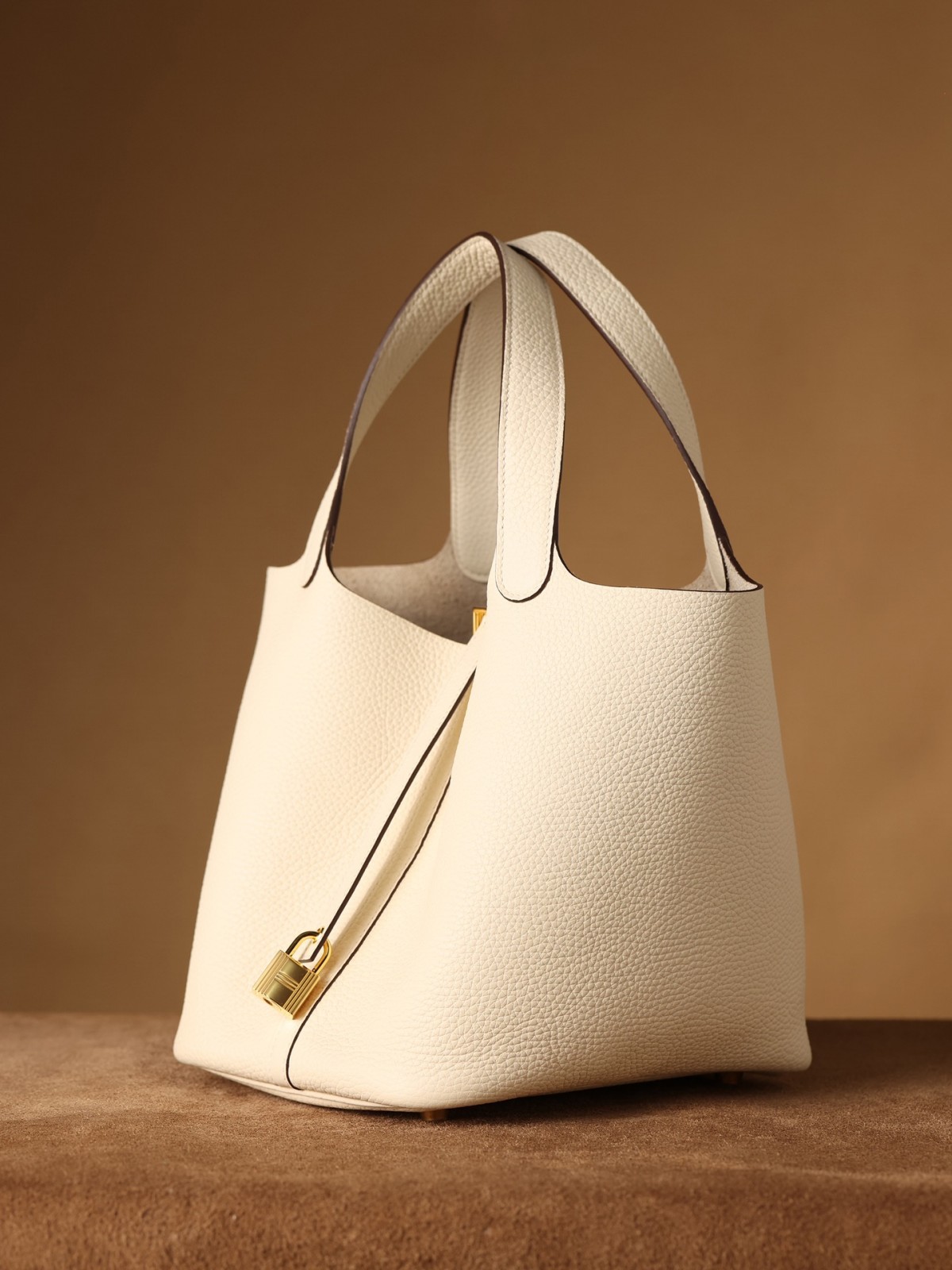 Shebag fully handmade Hermes Picotin 22 bag in cream white togo leather review silver (2025 Feb updated)-Best Quality Fake designer Bag Review, Replica designer bag ru