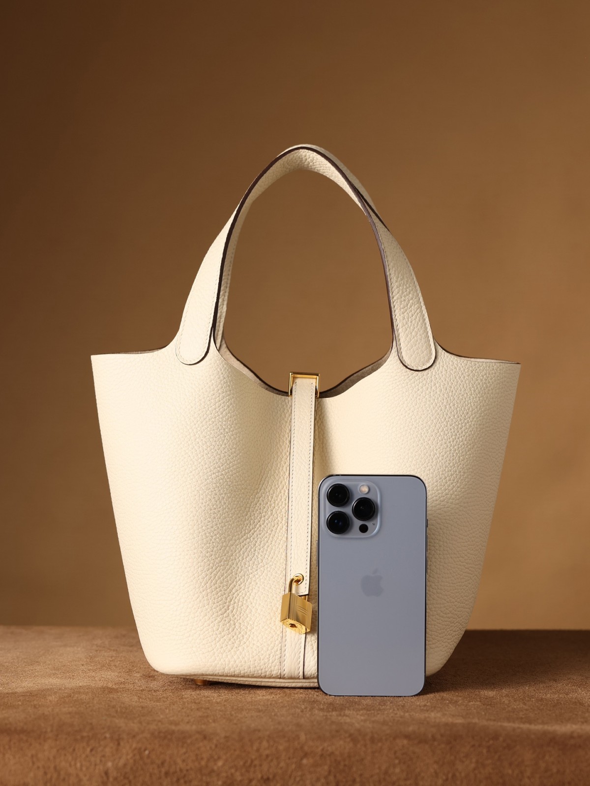 Shebag fully handmade Hermes Picotin 22 bag in cream white togo leather review silver (2025 Feb updated)-Best Quality Fake designer Bag Review, Replica designer bag ru