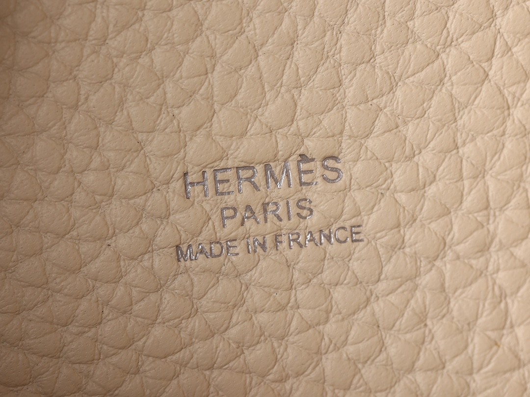 Shebag fully handmade Hermes Picotin 22 bag in cream white togo leather review silver (2025 Feb updated)-Best Quality Fake designer Bag Review, Replica designer bag ru