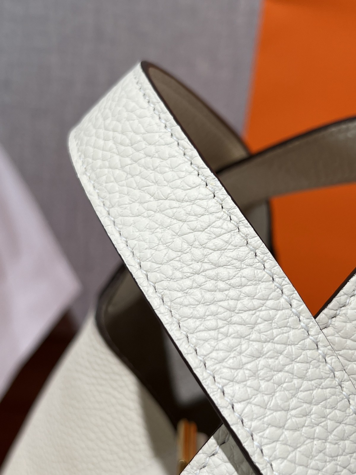 Shebag fully handmade Hermes Picotin 22 bag in cream white togo leather review silver (2025 Feb updated)-Best Quality Fake designer Bag Review, Replica designer bag ru