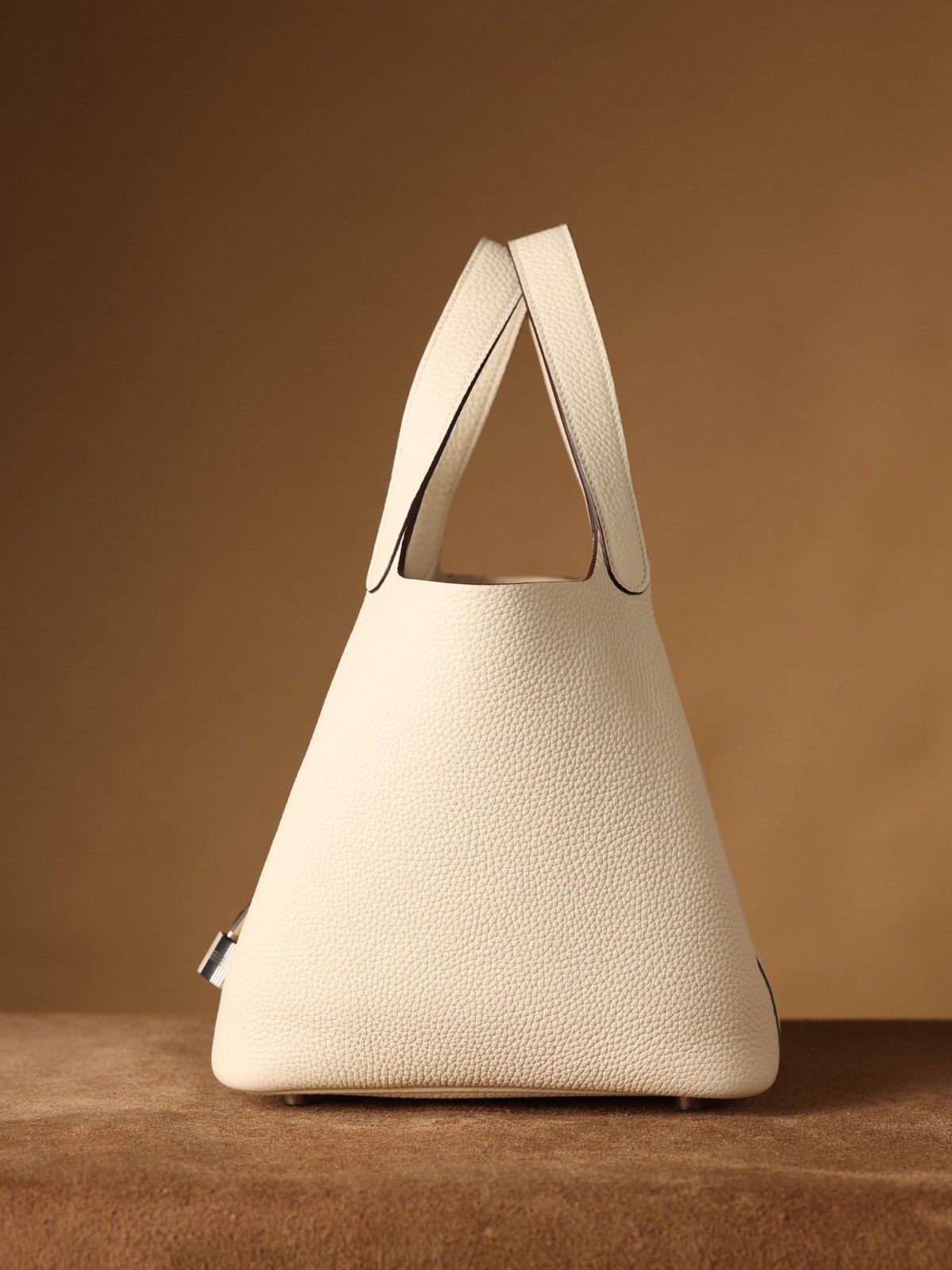 Shebag fully handmade Hermes Picotin 22 bag in cream white togo leather review silver (2025 Feb updated)-Best Quality Fake designer Bag Review, Replica designer bag ru