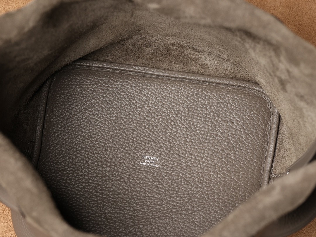 Shebag fully handmade Hermes Picotin 22 bag in togo leather in grey (2025 Feb updated)-Best Quality Fake designer Bag Review, Replica designer bag ru Shebag fully handmade Hermes Picotin 22 bag in togo leather in grey (2025 Feb updated)-Best Quality Fake designer Bag Review, Replica designer bag ru