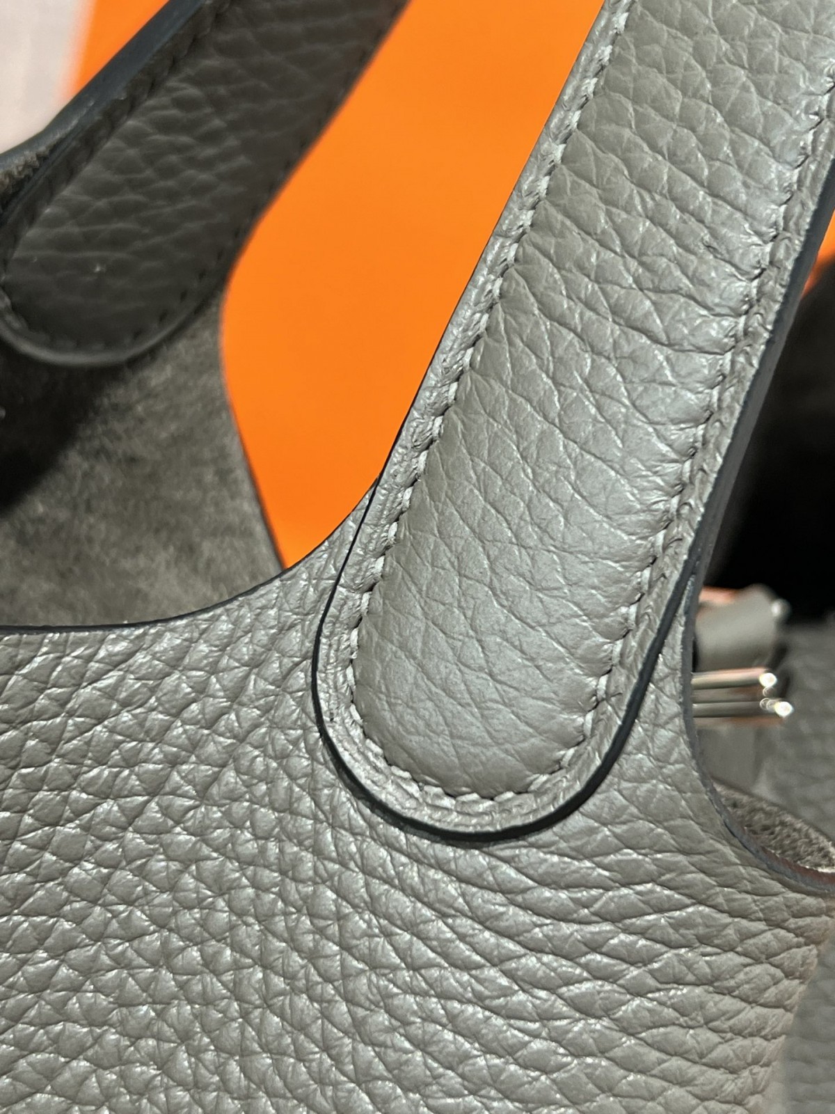 Shebag fully handmade Hermes Picotin 22 bag in togo leather in grey (2025 Feb updated)-Best Quality Fake designer Bag Review, Replica designer bag ru Shebag fully handmade Hermes Picotin 22 bag in togo leather in grey (2025 Feb updated)-Best Quality Fake designer Bag Review, Replica designer bag ru