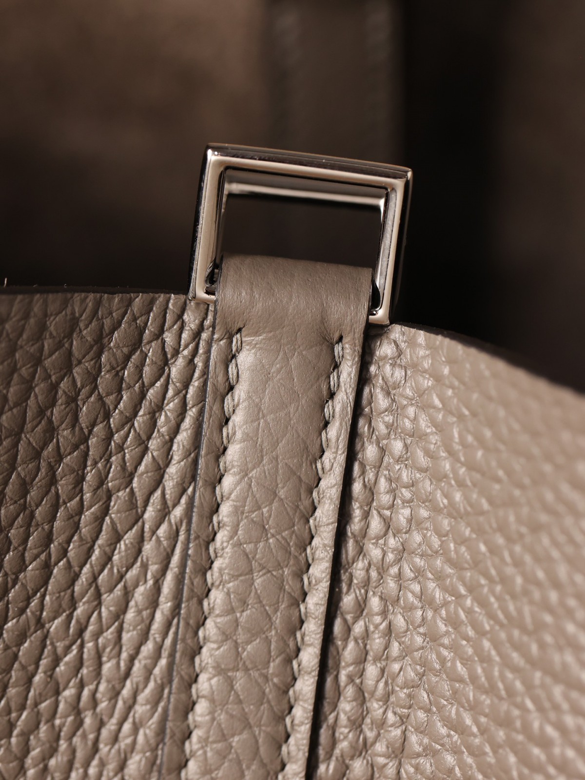 Shebag fully handmade Hermes Picotin 22 bag in togo leather in grey (2025 Feb updated)-Best Quality Fake designer Bag Review, Replica designer bag ru Shebag fully handmade Hermes Picotin 22 bag in togo leather in grey (2025 Feb updated)-Best Quality Fake designer Bag Review, Replica designer bag ru