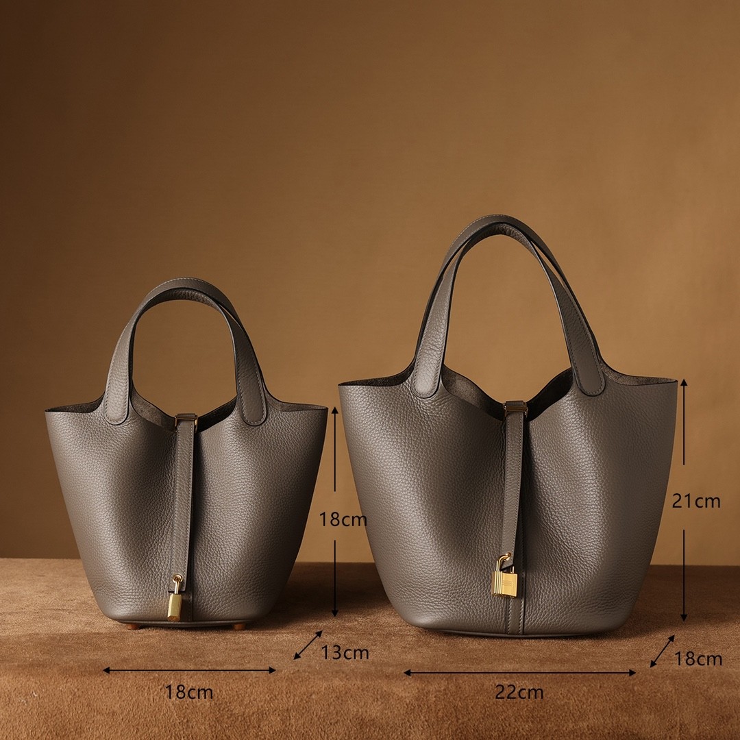 Shebag fully handmade Hermes Picotin 22 bag in togo leather in grey (2025 Feb updated)-Best Quality Fake designer Bag Review, Replica designer bag ru Shebag fully handmade Hermes Picotin 22 bag in togo leather in grey (2025 Feb updated)-Best Quality Fake designer Bag Review, Replica designer bag ru