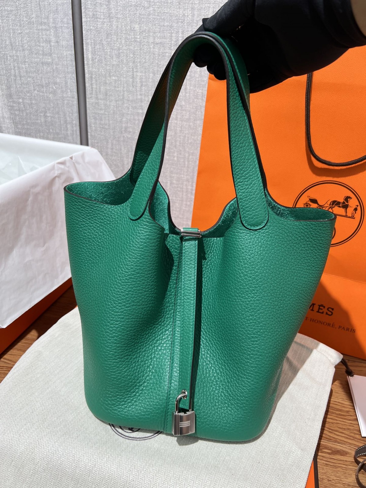 Shebag handmade Hermes Picotin 22 bag in green togo leather silver hardware (2025 Mar updated)-Best Quality Fake designer Bag Review, Replica designer bag ru Shebag handmade Hermes Picotin 22 bag in green togo leather silver hardware (2025 Mar updated)-Best Quality Fake designer Bag Review, Replica designer bag ru