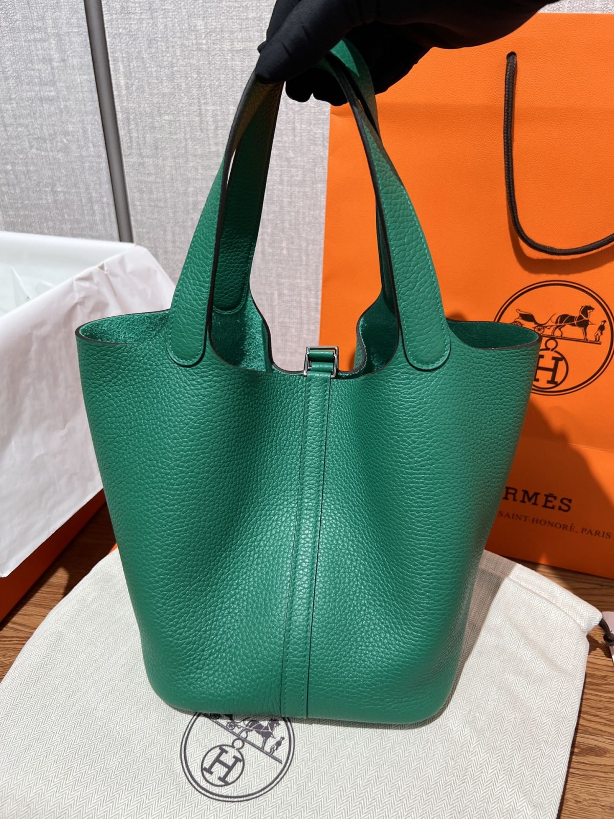 Shebag handmade Hermes Picotin 22 bag in green togo leather silver hardware (2025 Mar updated)-Best Quality Fake designer Bag Review, Replica designer bag ru Shebag handmade Hermes Picotin 22 bag in green togo leather silver hardware (2025 Mar updated)-Best Quality Fake designer Bag Review, Replica designer bag ru