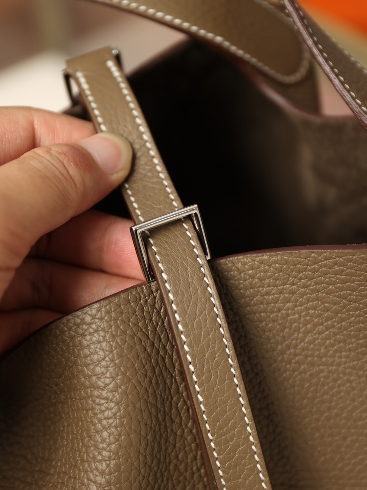 Shebag handmade Hermes Picotin 22 bag grey togo leather review （2025 Mar updated）-Best Quality Fake designer Bag Review, Replica designer bag ru