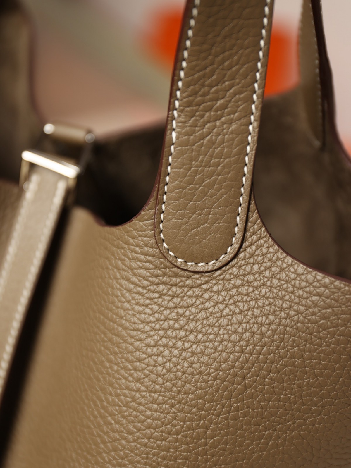 Shebag handmade Hermes Picotin 22 bag grey togo leather review （2025 Mar updated）-Best Quality Fake designer Bag Review, Replica designer bag ru