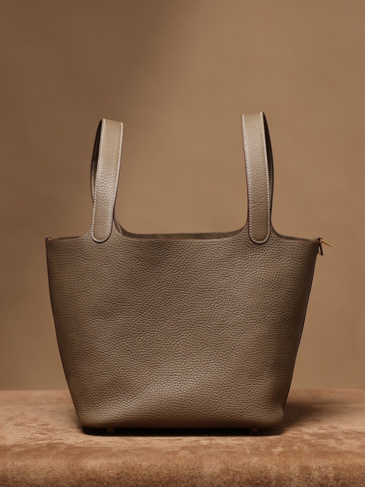 Shebag handmade Hermes Picotin 22 bag grey togo leather review （2025 Mar updated）-Best Quality Fake designer Bag Review, Replica designer bag ru