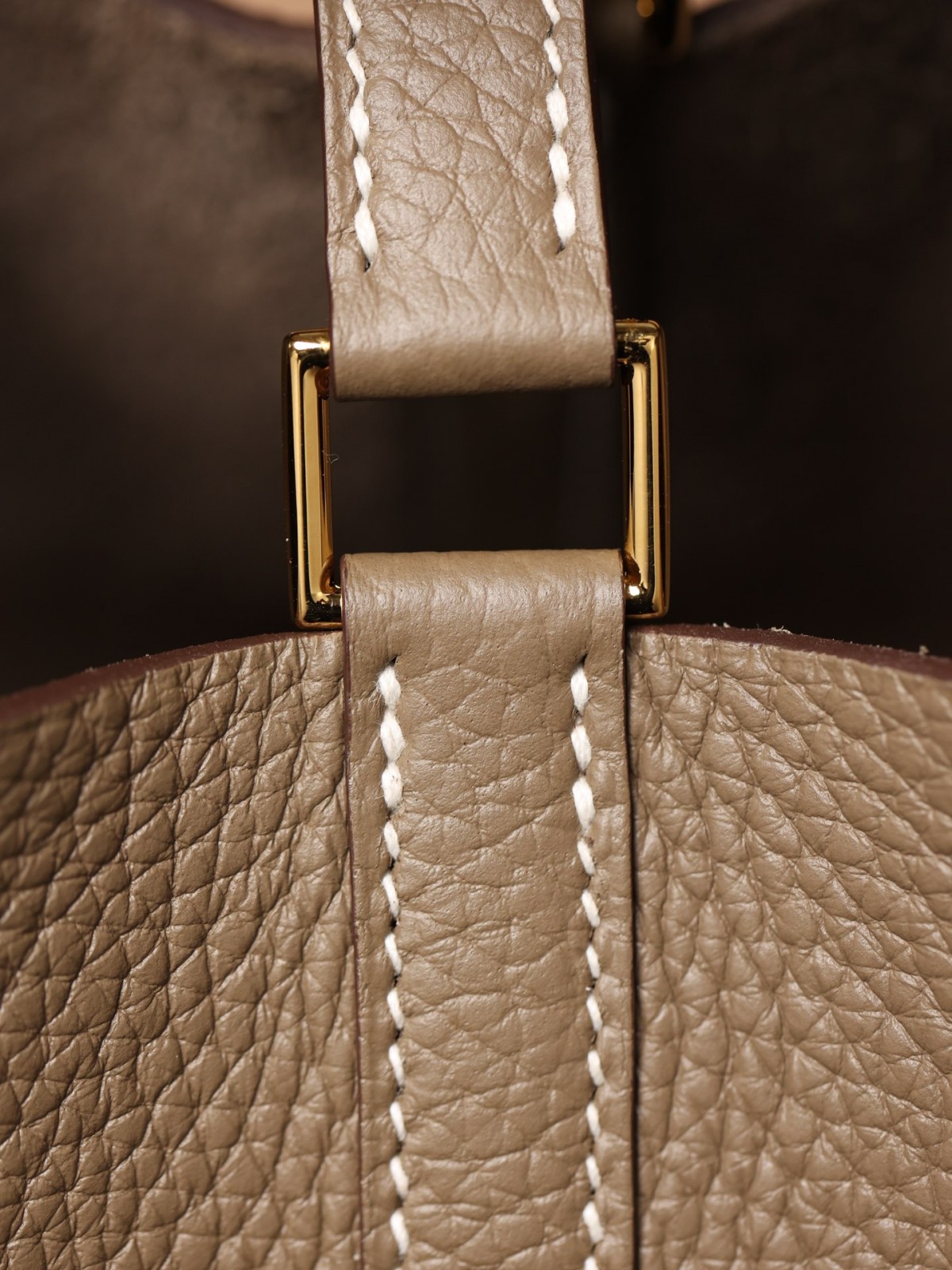 Shebag handmade Hermes Picotin 22 bag grey togo leather review （2025 Mar updated）-Best Quality Fake designer Bag Review, Replica designer bag ru