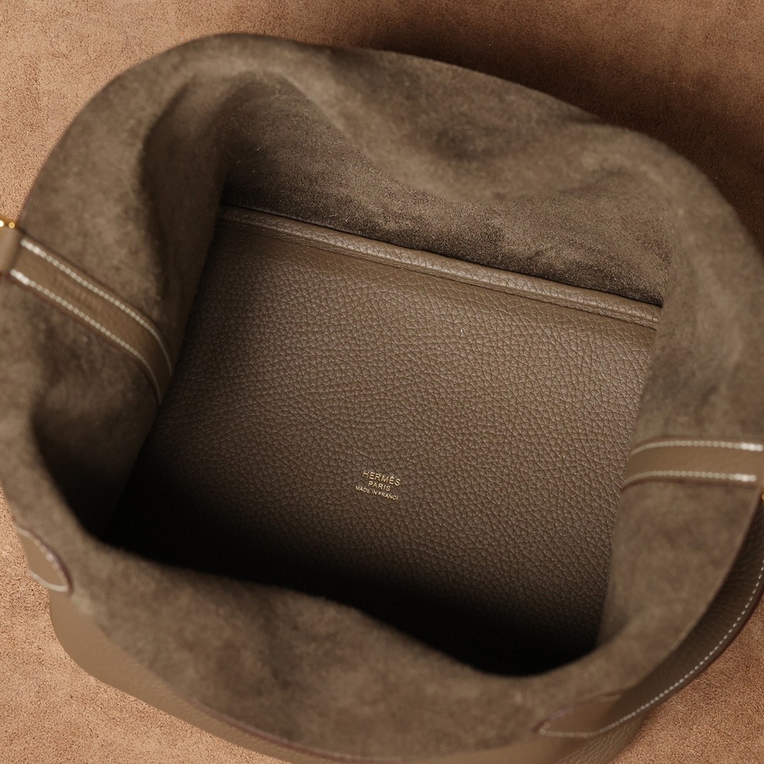 Shebag handmade Hermes Picotin 22 bag grey togo leather review （2025 Mar updated）-Best Quality Fake designer Bag Review, Replica designer bag ru