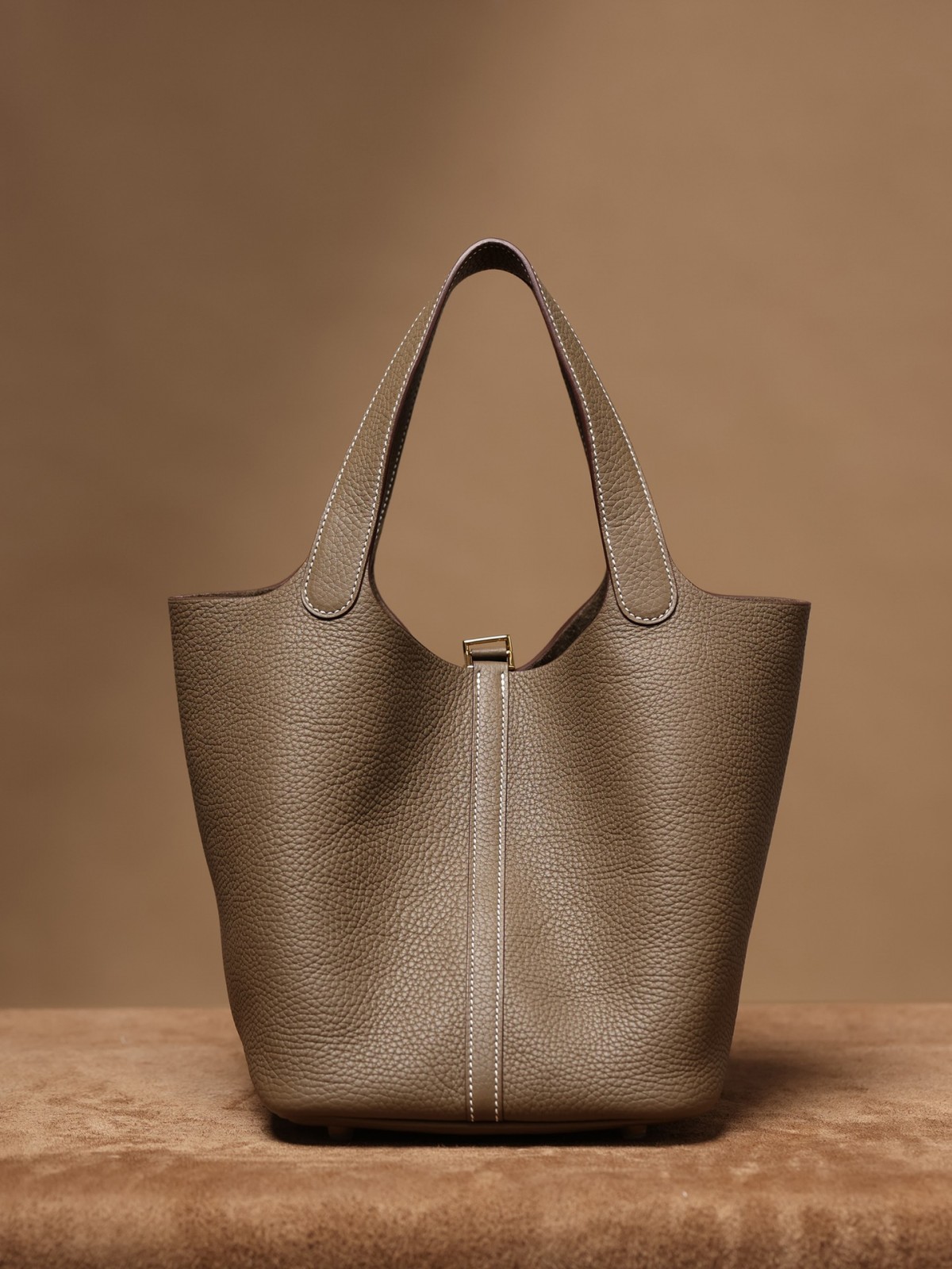 Shebag handmade Hermes Picotin 22 bag grey togo leather review （2025 Mar updated）-Best Quality Fake designer Bag Review, Replica designer bag ru