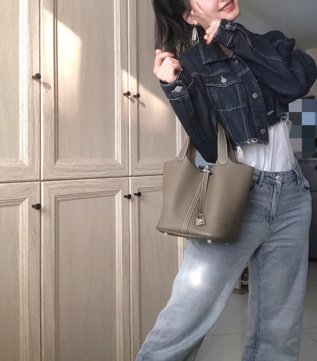 Shebag handmade Hermes Picotin 22 bag grey togo leather review （2025 Mar updated）-Best Quality Fake designer Bag Review, Replica designer bag ru