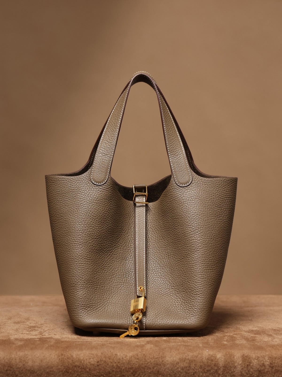 Shebag handmade Hermes Picotin 22 bag grey togo leather review （2025 Mar updated）-Best Quality Fake designer Bag Review, Replica designer bag ru